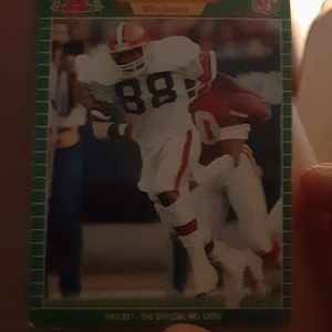 Reggie langhorne 1989 pro set football card